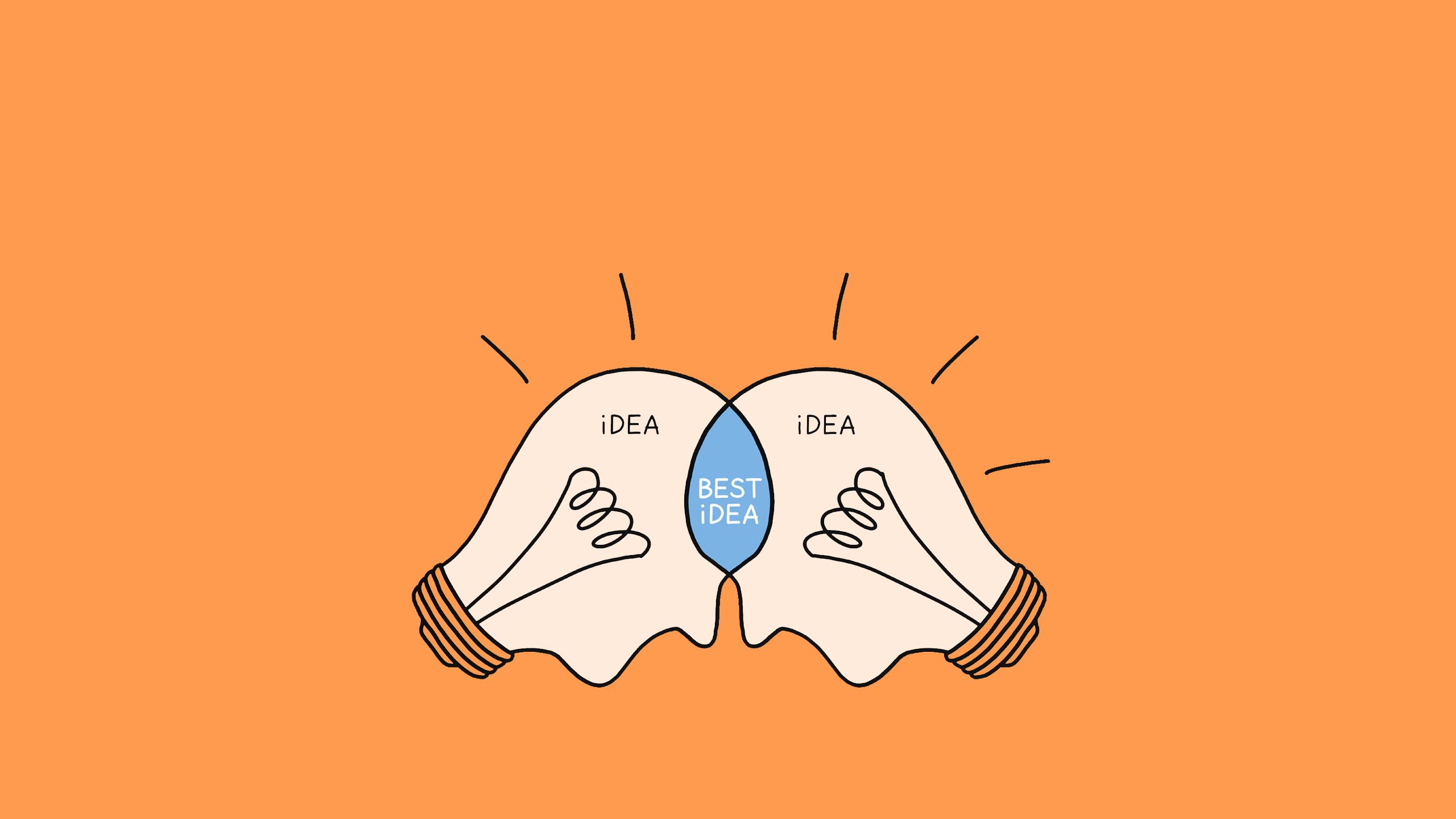 Two lightbulbs